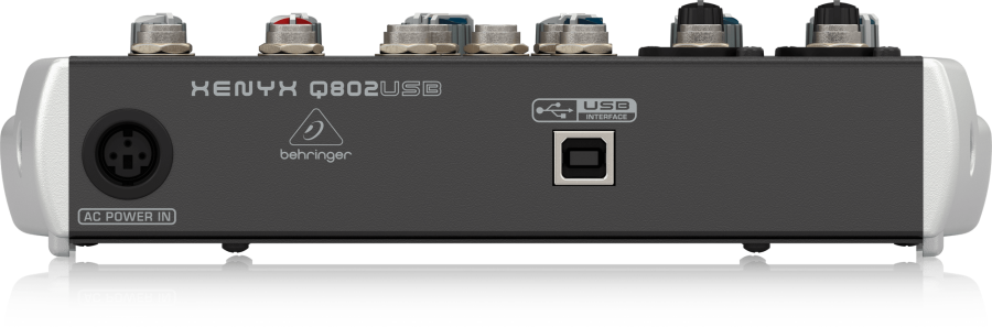 ⁦מיקסר ברינגר Q802USB⁩ – תמונה ⁦3⁩