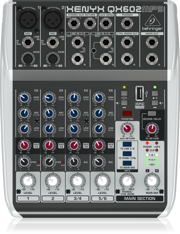 מיקסר, Behringer QX602MP3