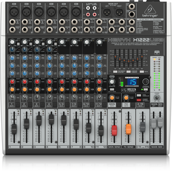 מיקסר ברינגר X1222USB מסדרת EXNYX